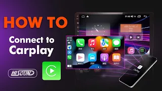 How to connect wireless carplay or car android player?