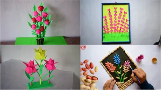 4 Simple & Beautiful DIY Craft Ideas | Hastkala Art