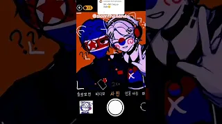 south korea x north korea (request) #countryhumans #countryhumansnorthkorea #countryhuman