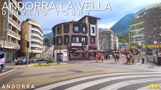 Tiny Tour | Andorra la Vella | Driving in Andorra | 2022 Oct