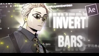 Invert Bars  After Effetcs AMV Tutorial