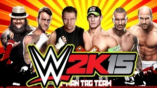 WWE 2K15: Always Punching the Ref [6-Man Tag Team Match] Xbox One