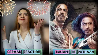 Triumph of Pathaan | Foreigner Reaction | Highest Grossing Hindi Film Ever | SRK Squad |