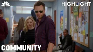 Look At His Shadow! - Community (Episode Highlight)