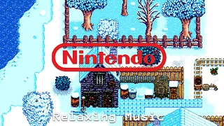 3 hour relaxing winter nintendo video game music for studying, sleep, work.