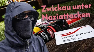 Zwickau unter Naziattacken