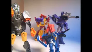 Autobots vs Decepticons Stopmotion : Attack on the Decepticons