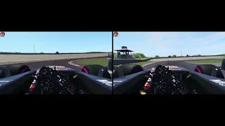 New Zandvoort vs Old Zandvoort in rFactor 2