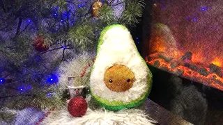 Казка на ніч Зайчик і різдвяне світло Аудіоказка авокадо Тімака