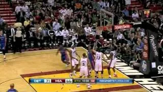 NBA Detroit Pistons Vs Miami Heat Game Recap 01/28/2011