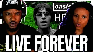 WHO INSPIRED THIS? 🎵 OASIS "LIVE FOREVER" Reaction