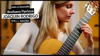 Bozhana Pavlova plays Junto al Generalife by Joaquin Rodrigo on a 1978 J. L. Romanillos