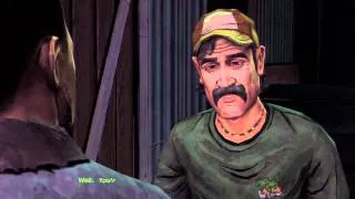 The Walking Dead: Episode 2 - Racist Kenny Moment [HD]