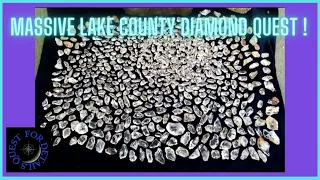 Record Breaking Lake county Diamond Rockhounding - Gem Collecting  By : Quest For Details