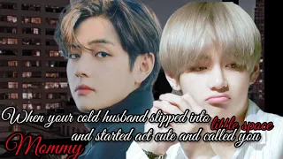 When your cold husband slipped into little space and called you.... || *requested* #btsarmy #bts #v