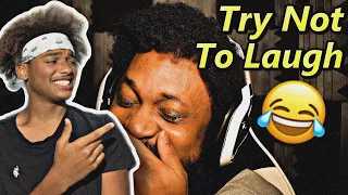 CMON CORY😂 I Cried TEARS TWICE.. CAN'T HOLD IT IN ANYMORE | Try Not To Laugh Challenge #9 REACTION