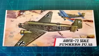 Airfix's 1/72 Ju. 52 (Full Build)