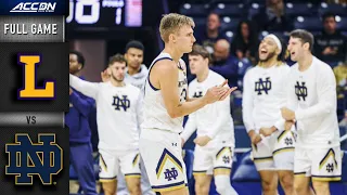 Lipscomb vs. Notre Dame Full Game Replay | 2022-23 ACC Men’s Basketball