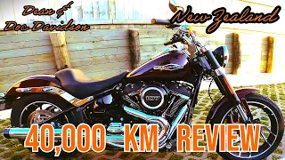 40,000 KM Service and Review. My Harley Davidson clicks over a milestone, and I talk you through it.