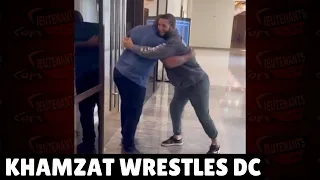 Khamzat Chimaev Lifts Up Daniel Cormier With EASE...