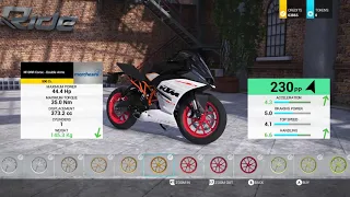 Ride 2 KTM RC390 Unlock and Customize