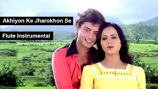 Ankhiyon Ke Jharokhon Se Indian Song | Indian Flute Bansuri | Instrumental by Salman Adil