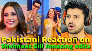 Pakistani React on Shehnaaz Kaur Gill Amazing REELS Edits VIDEO | Bigg Boss 13 | Reaction Vlogger