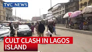 (SEE VIDEO) Calm Restored As Police Take Over Lagos Island After Cult Clash