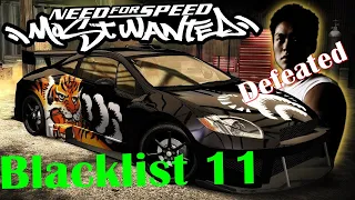 Need For Speed (Most wanted): Blacklist 11 Completing Milestones, Bounty and Defeating Big Lou