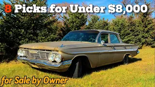 Craigslist Classic Car Deals 8 Beauties Priced to Sell by Owner | CLASSIC CARS!