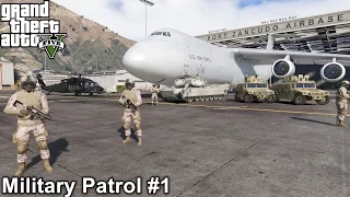 GTA 5 Military Patrol | MerryWeather Private Army Takes Over Los Santos Police Station Part 1