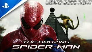 NEW Lizard Boss Fight with Unreleased Movie Accurate Amazing Spider-Man Suit in Spider-Man PC