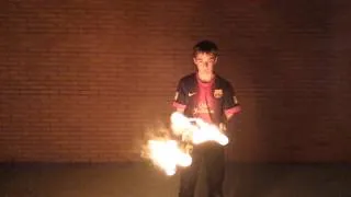 Jugando con las antorchas de fuego