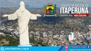 Câmara Municipal de Itaperuna Rj. Sessão Ordinária dia 29/04/2024