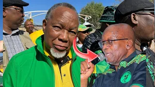 ANC former deputy president Kgalema Motlanthe reacts on Zuma ditching the ANC for MK Party