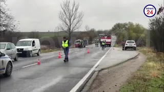 Тежък пътен инцидент с три жертви край Стара Загора