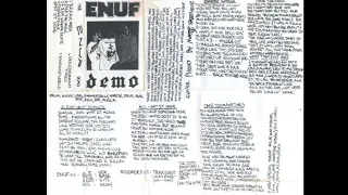 Enuf - Demo Tape (1988) Full