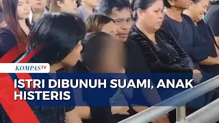 Istri di Minahasa Tewas Dibunuh Suami, Anak Korban Histeris