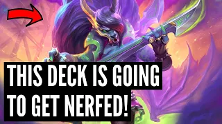 THIS DECK IS BROKEN! Outcast Demon Hunter will be Tier 1 in Festival of Legends!