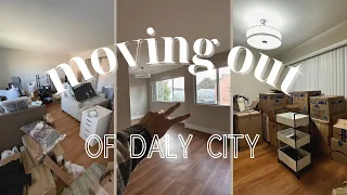 moving out of Daly City/San Francisco VLOG - (1/2)