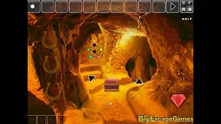 Big Golden Cave Land Escape Walkthrough [BigEscapeGames]