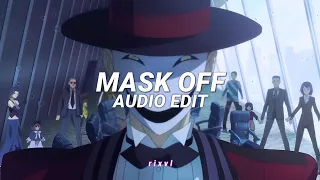 mask off (politik trap remix) - future | edit audio