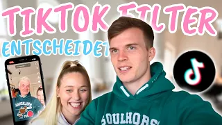 TIKTOK Filter entscheidet den Tag!