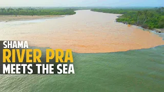 RIVER PRA MEETS THE SEA - THE BEAUTIFUL SHAMA ESTUARY