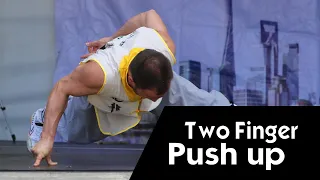 Two finger Push up - Shaolin Hard Qigong applied to Martial Arts training