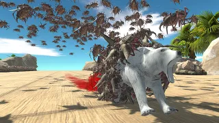 [ Dangerous Forest ] Run Away from SWARM BUG - Animal Revolt Battle Simulator