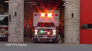 Oak Park Fire Dept. Ambulance 612 Responding (5/8/24)