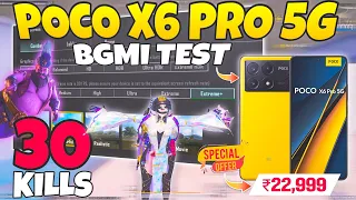 🔥One Of The Best Gaming Phone - Poco X6 Pro 5G BGMI Test on Fps Meter