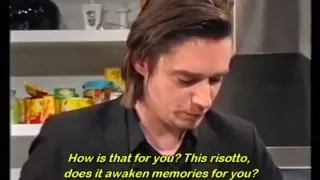 Blixa Bargeld cooks an emotional Risotto