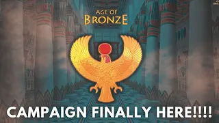 AFTER SEVEN YEARS, THE AGE OF BRONZE CAMPAIGN IS HERE! CHECK OUT THIS PREVIEW OF WHAT IS TO COME!